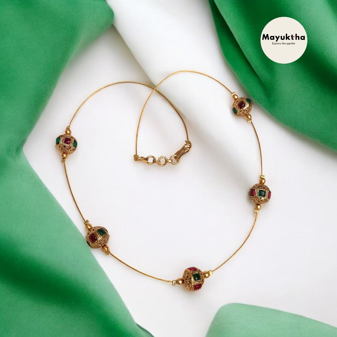 Invisible Kemp Stone choker